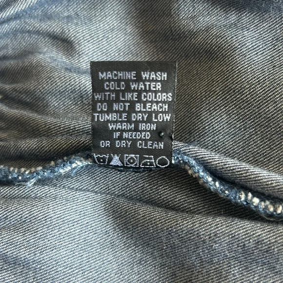 Velvet Heart Blue Denim Midi Dress - Picture 11 of 11